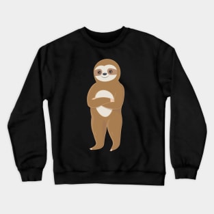 Most energetic sloth in the world Crewneck Sweatshirt